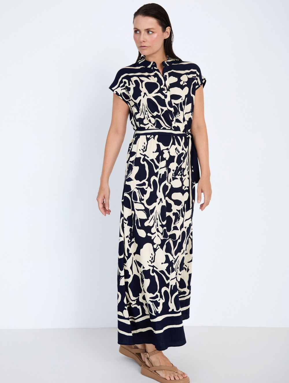 Abstract Print Dress 2