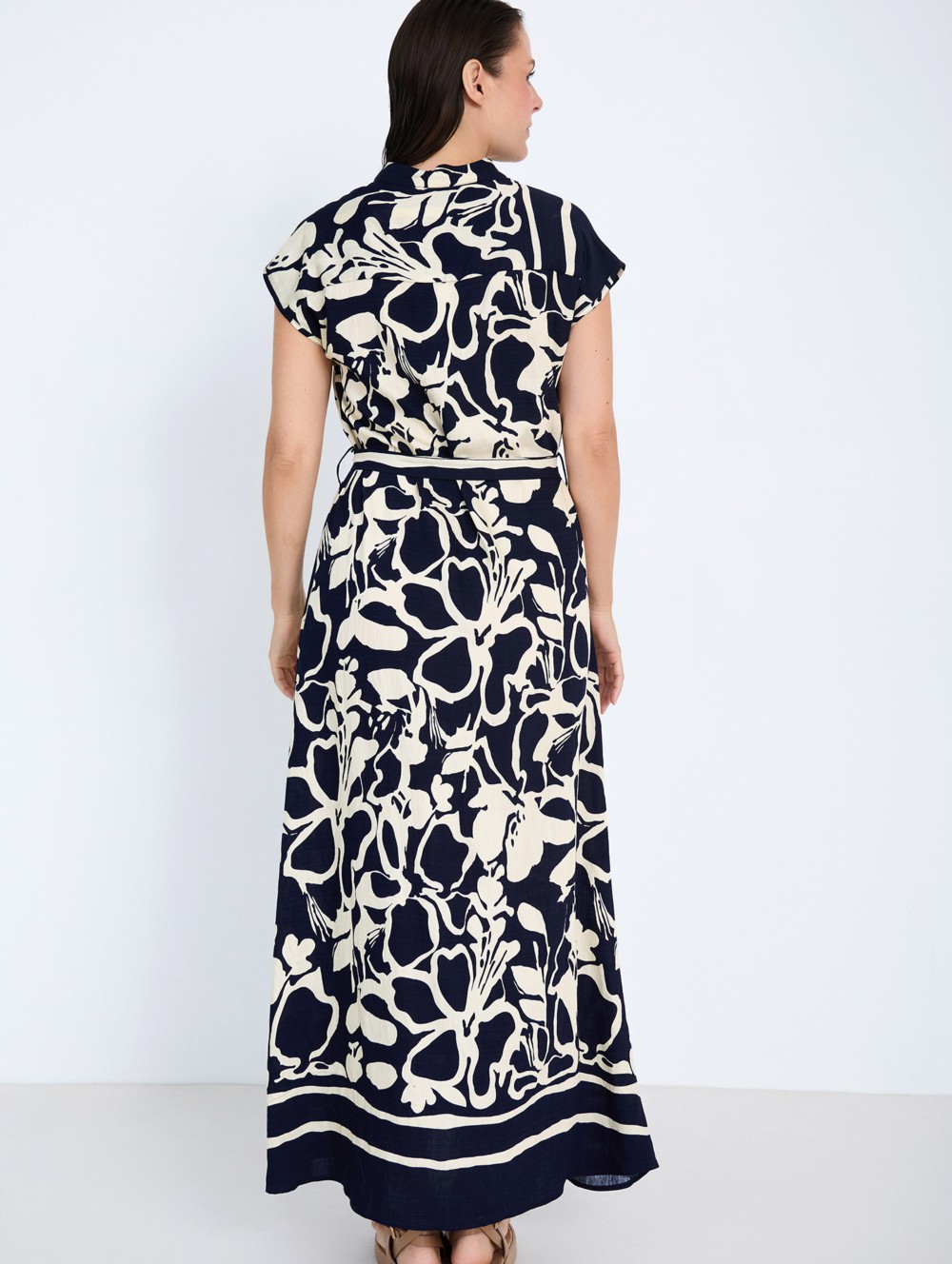 Abstract Print Dress 1