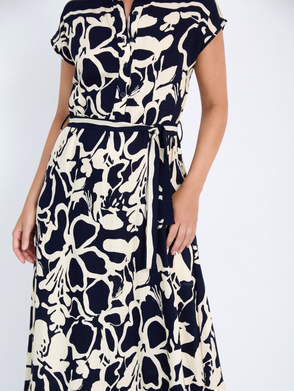 Abstract Print Dress 5