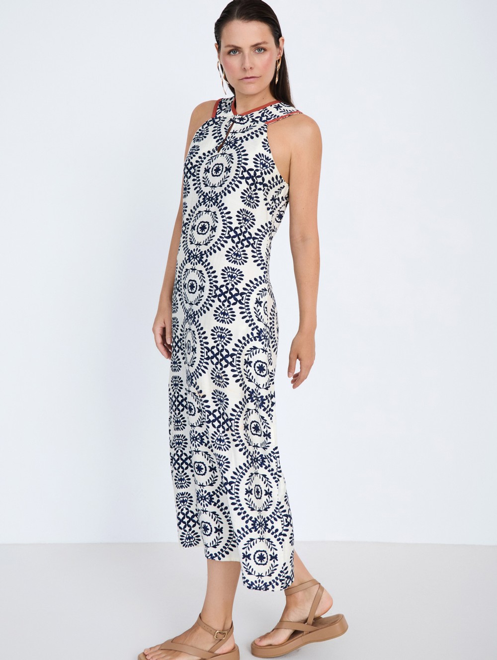 Ethnic Print Dress 3
