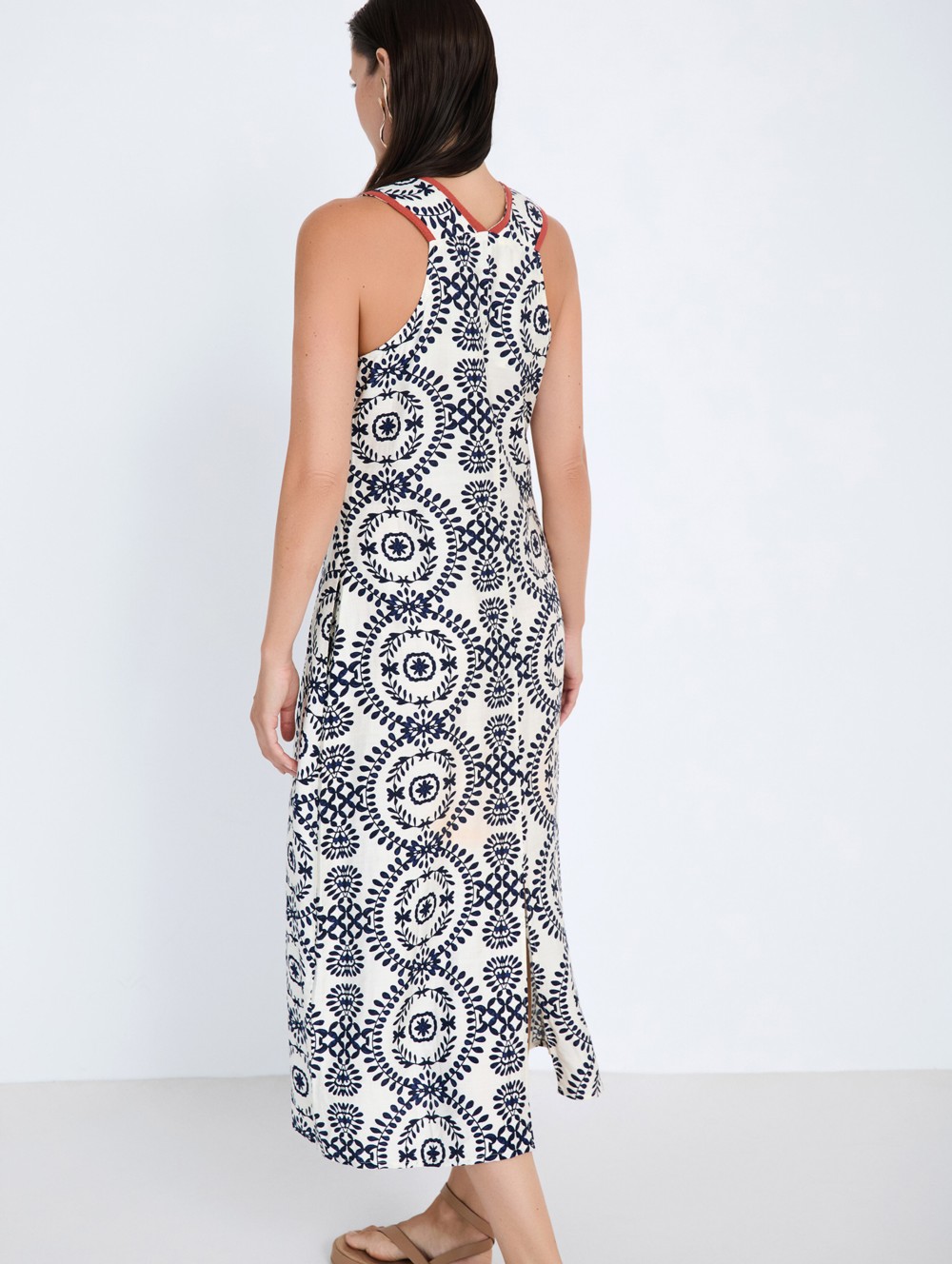 Ethnic Print Dress 4