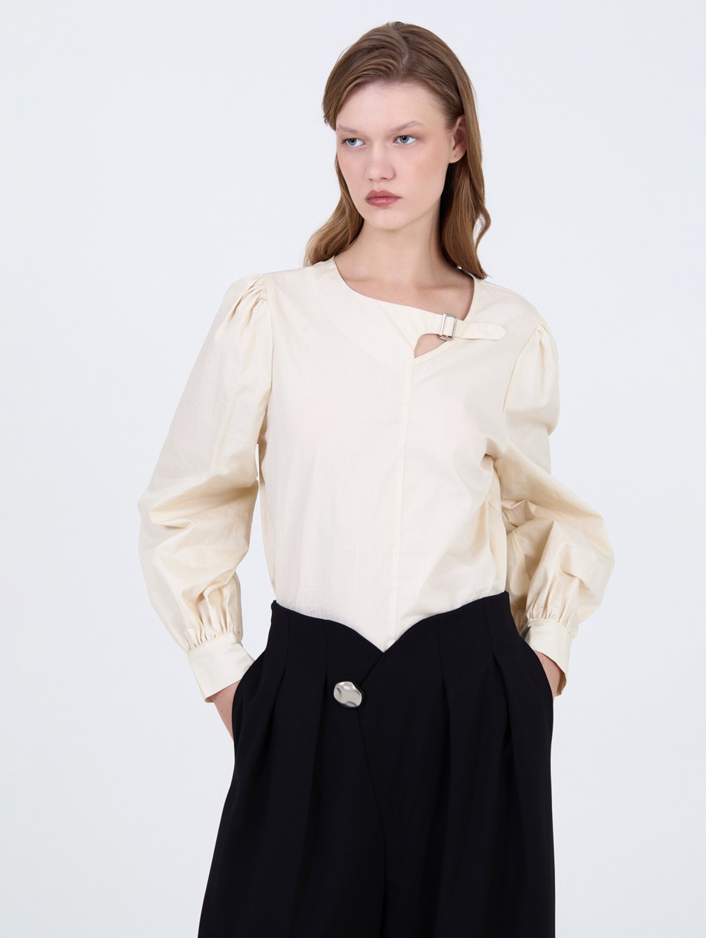 Blusa popelín hebilla 3