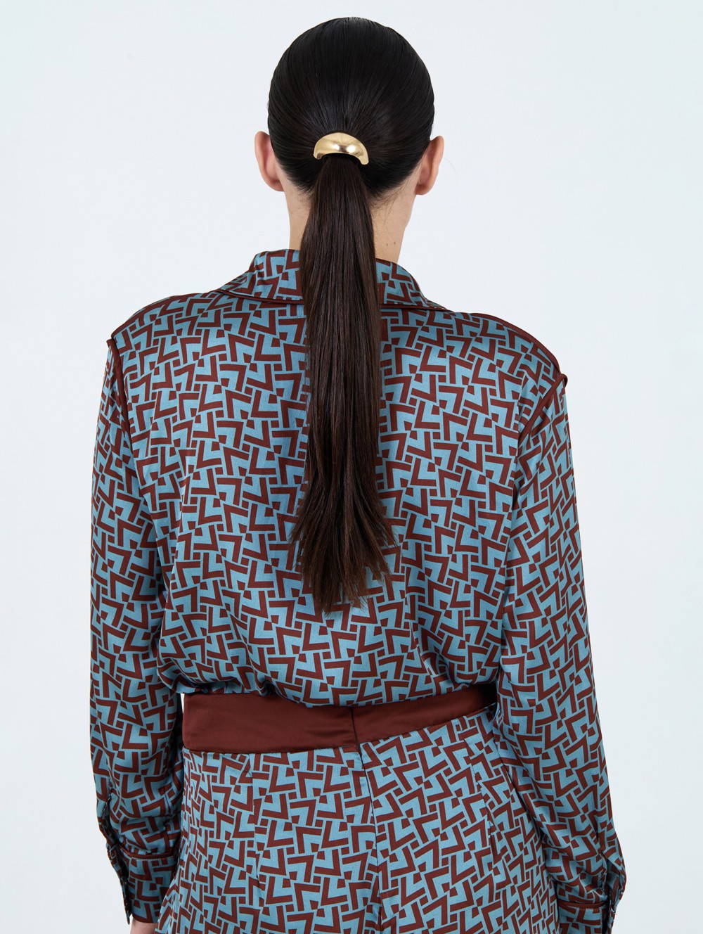 Chemise à imprimé géométrique 3