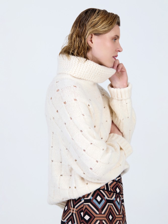 Jersey punto tramado