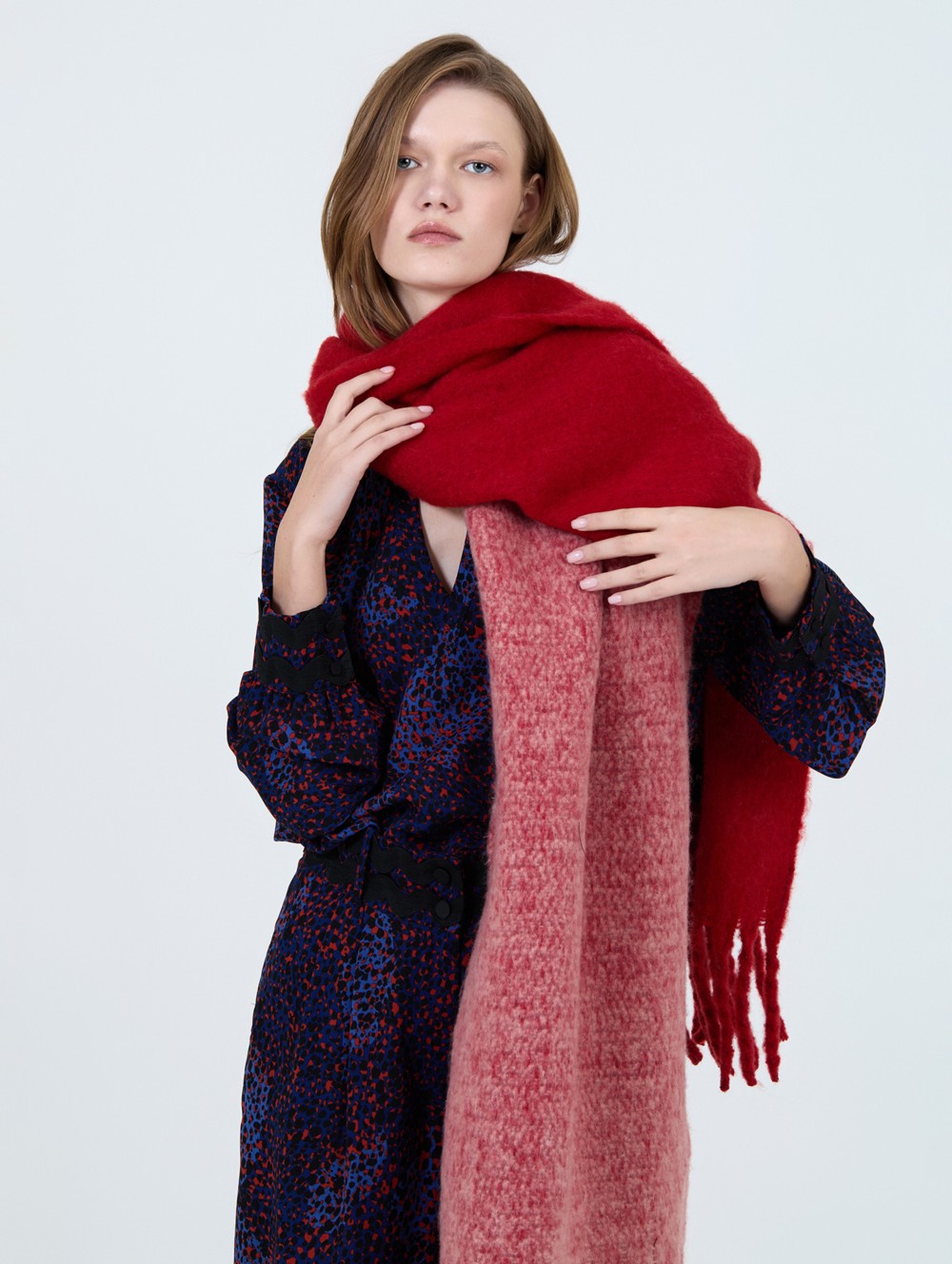 Écharpe en maille XL 3