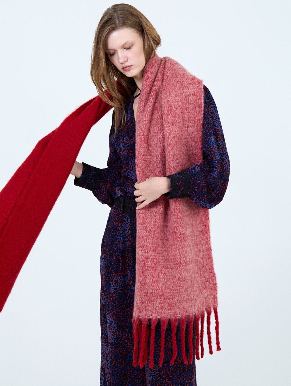 Écharpe en maille XL 2