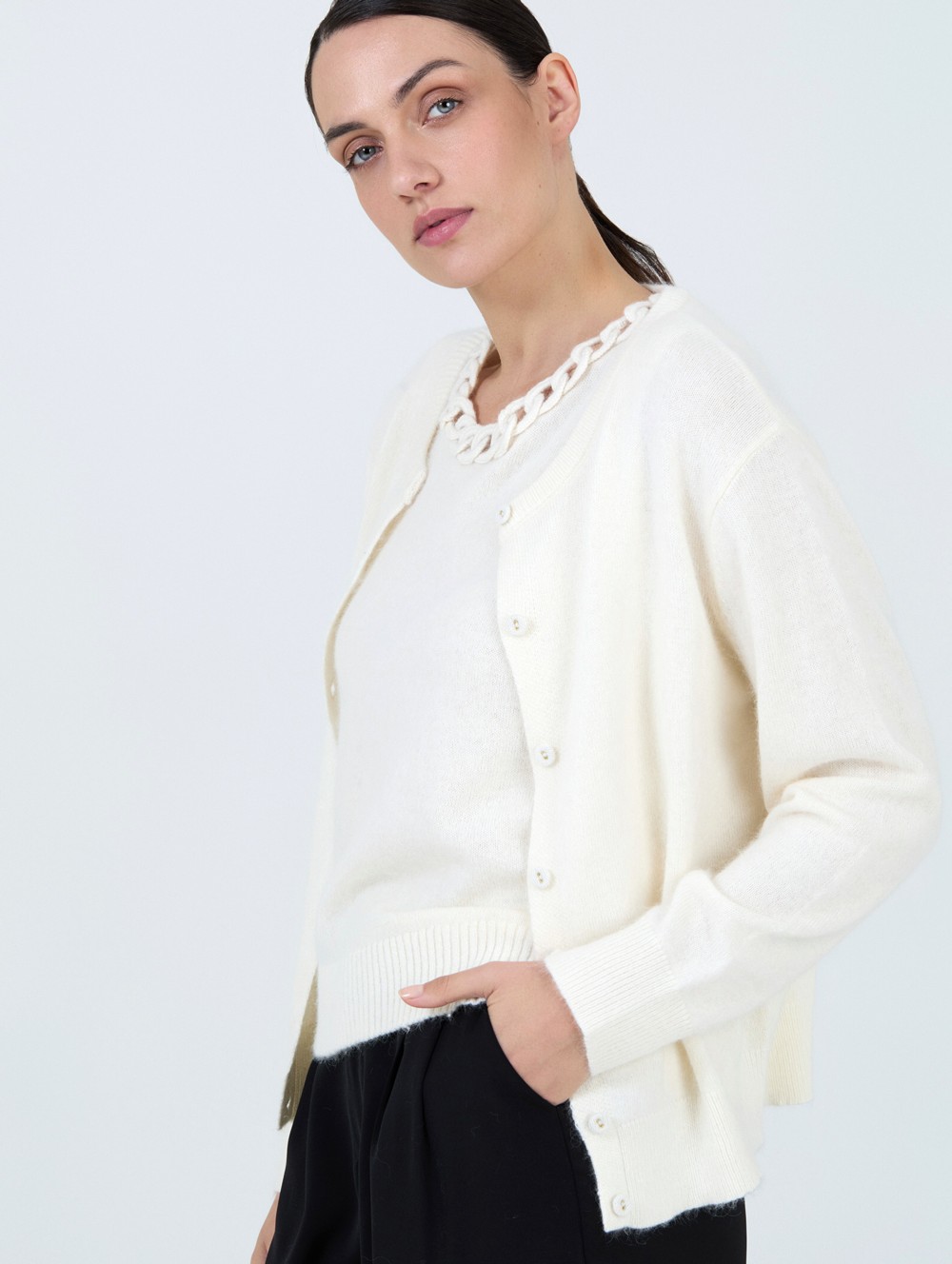 Chaqueta punto angora 2