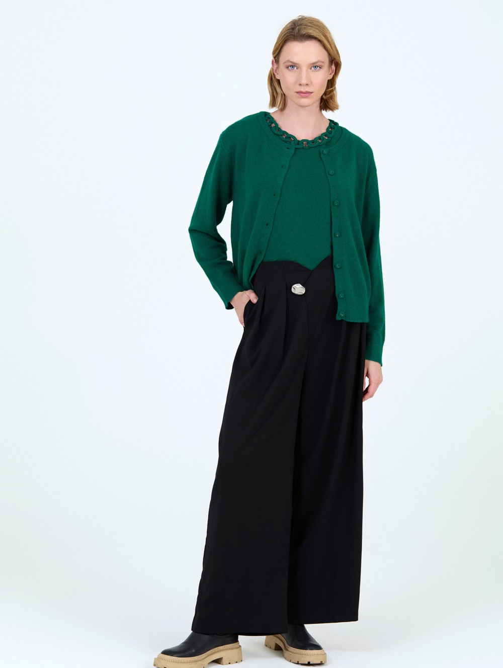 Top à chaînes en angora 1