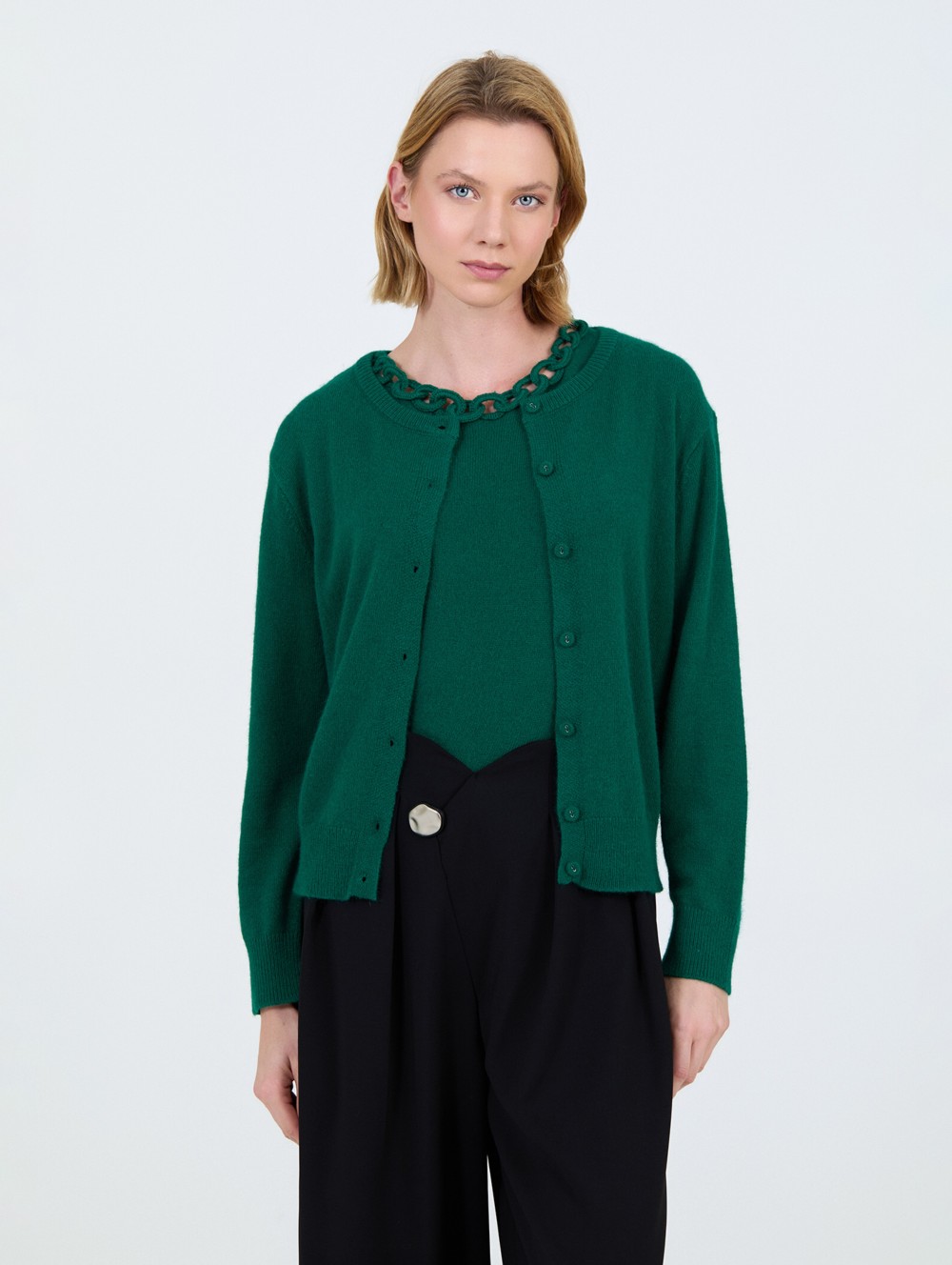 Top à chaînes en angora 4