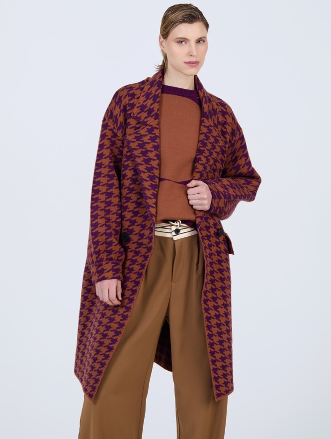 Pantalón cinturilla contraste