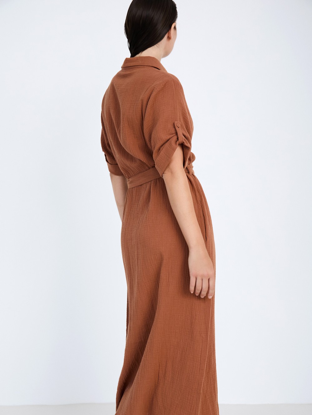 Cotton Crinkled Dress 1