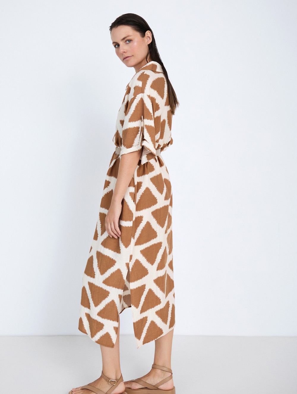 Geometric Print Dress 3