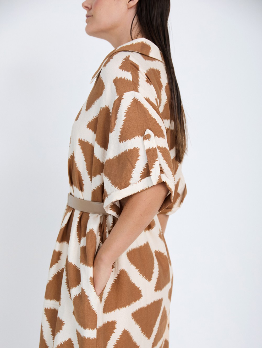 Geometric Print Dress 1