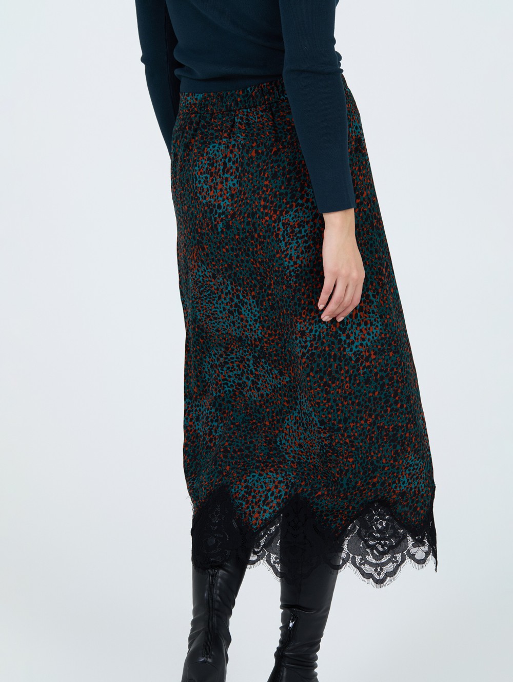 Falda animal print 2