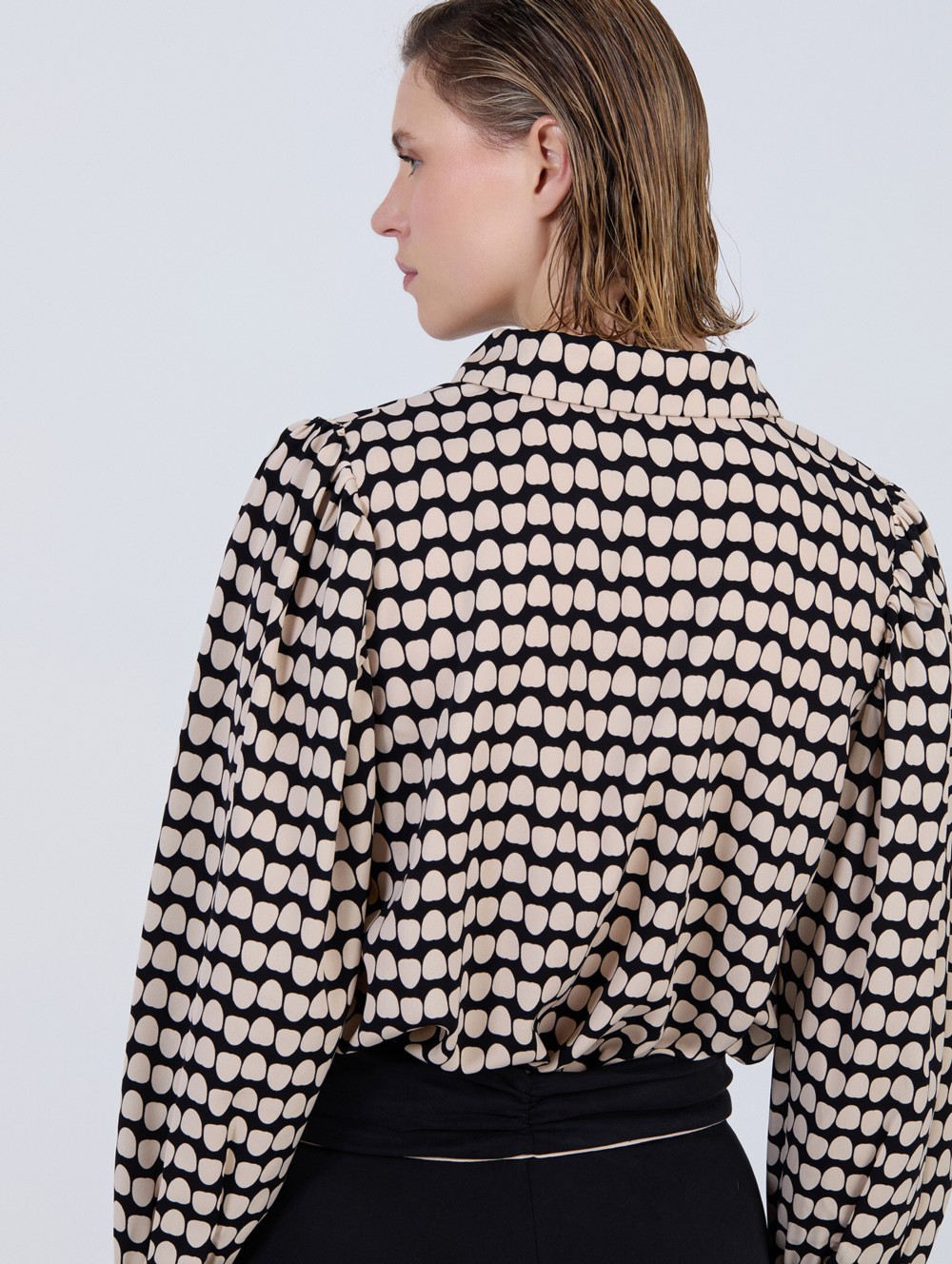 Blouse imprimé pois 6