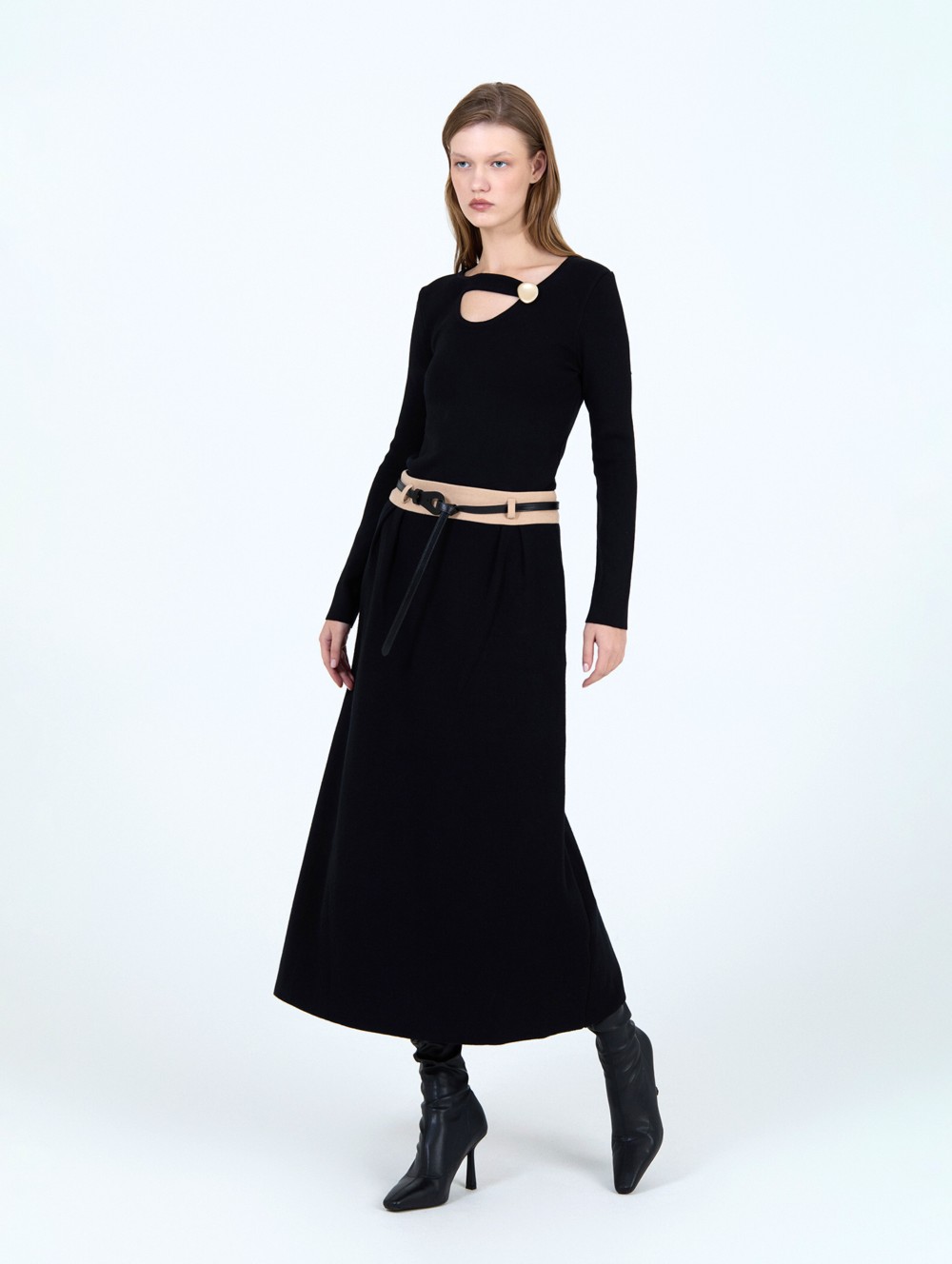 Falda bimateria tubo