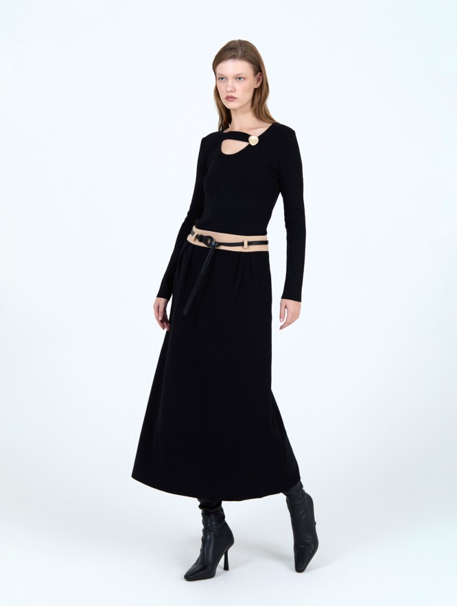 Falda bimateria tubo