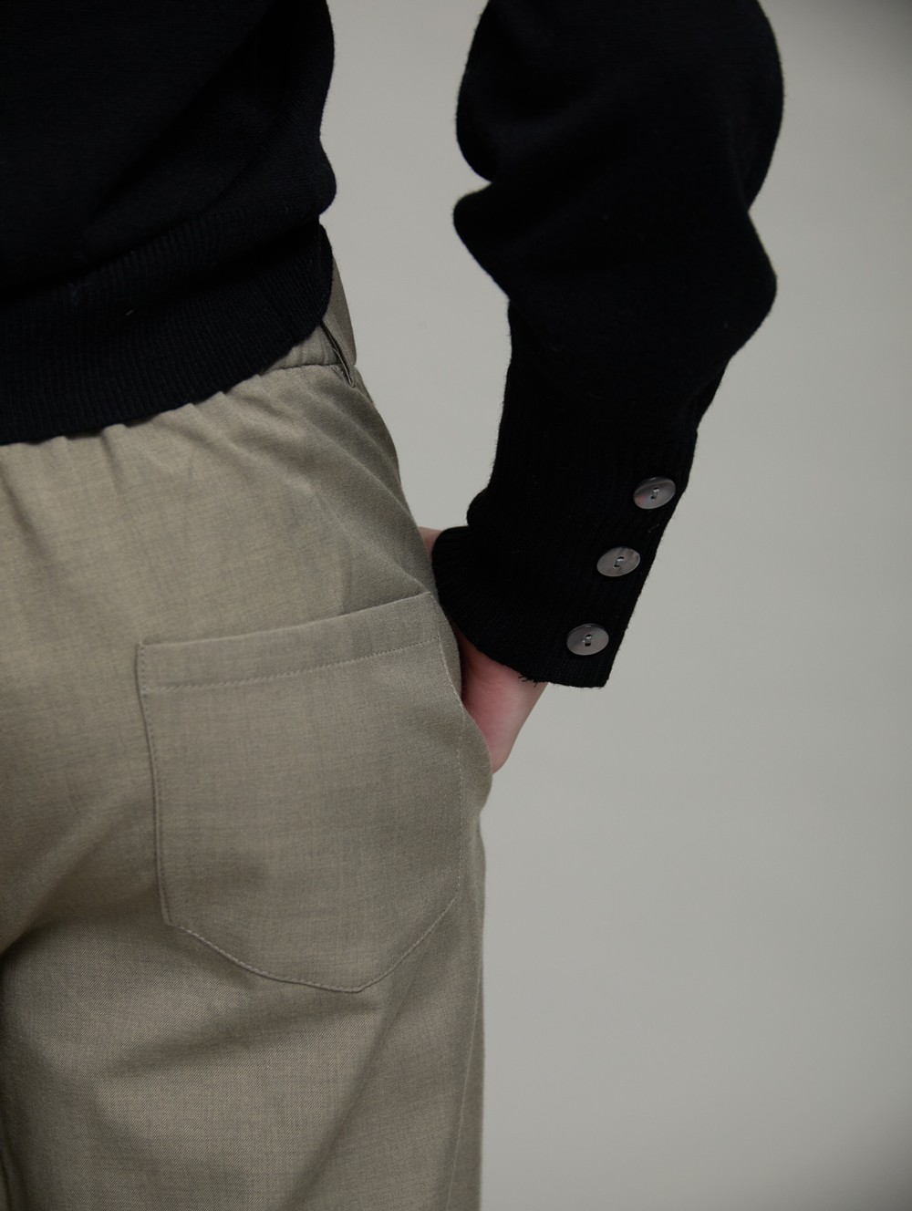 Waist Buckle Trousers