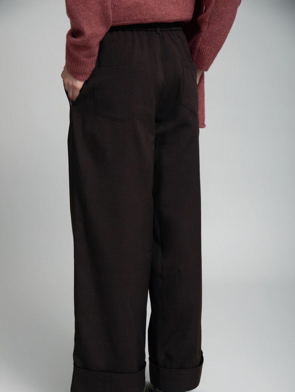 Waist Buckle Trousers