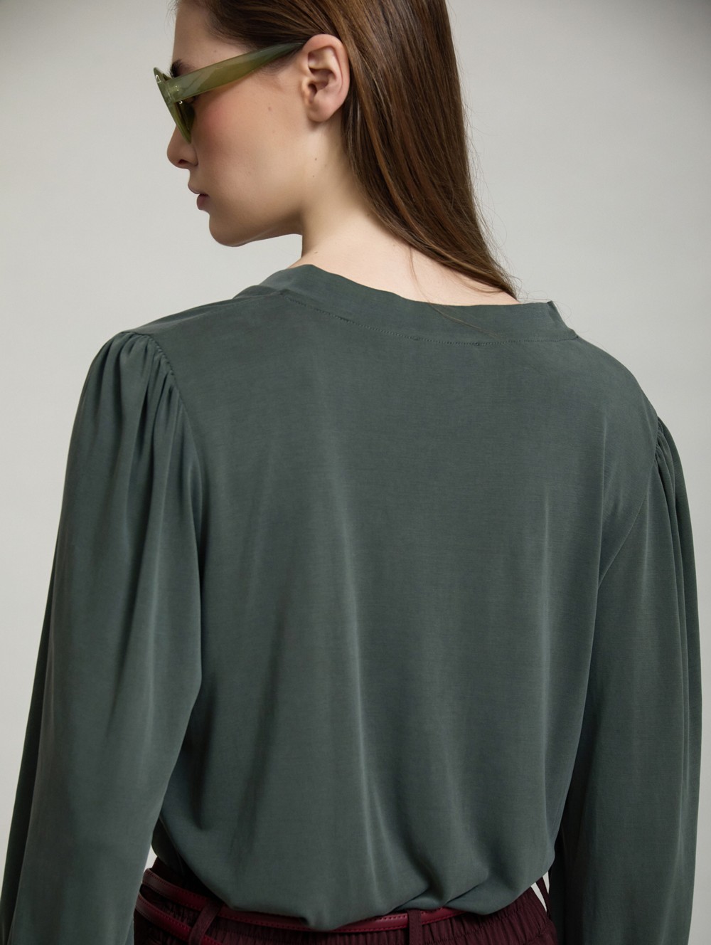 V-Neck modal T-Shirt