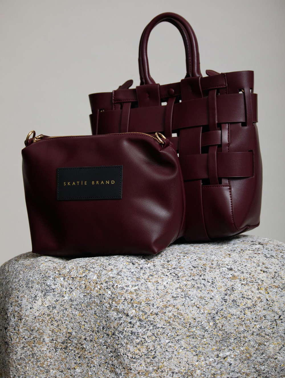 Basket tote bag