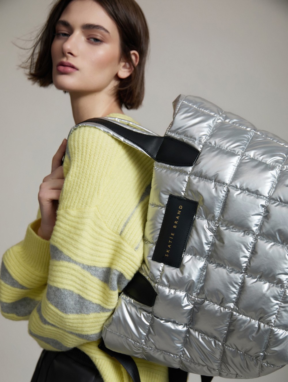 Maxi padded tote bag