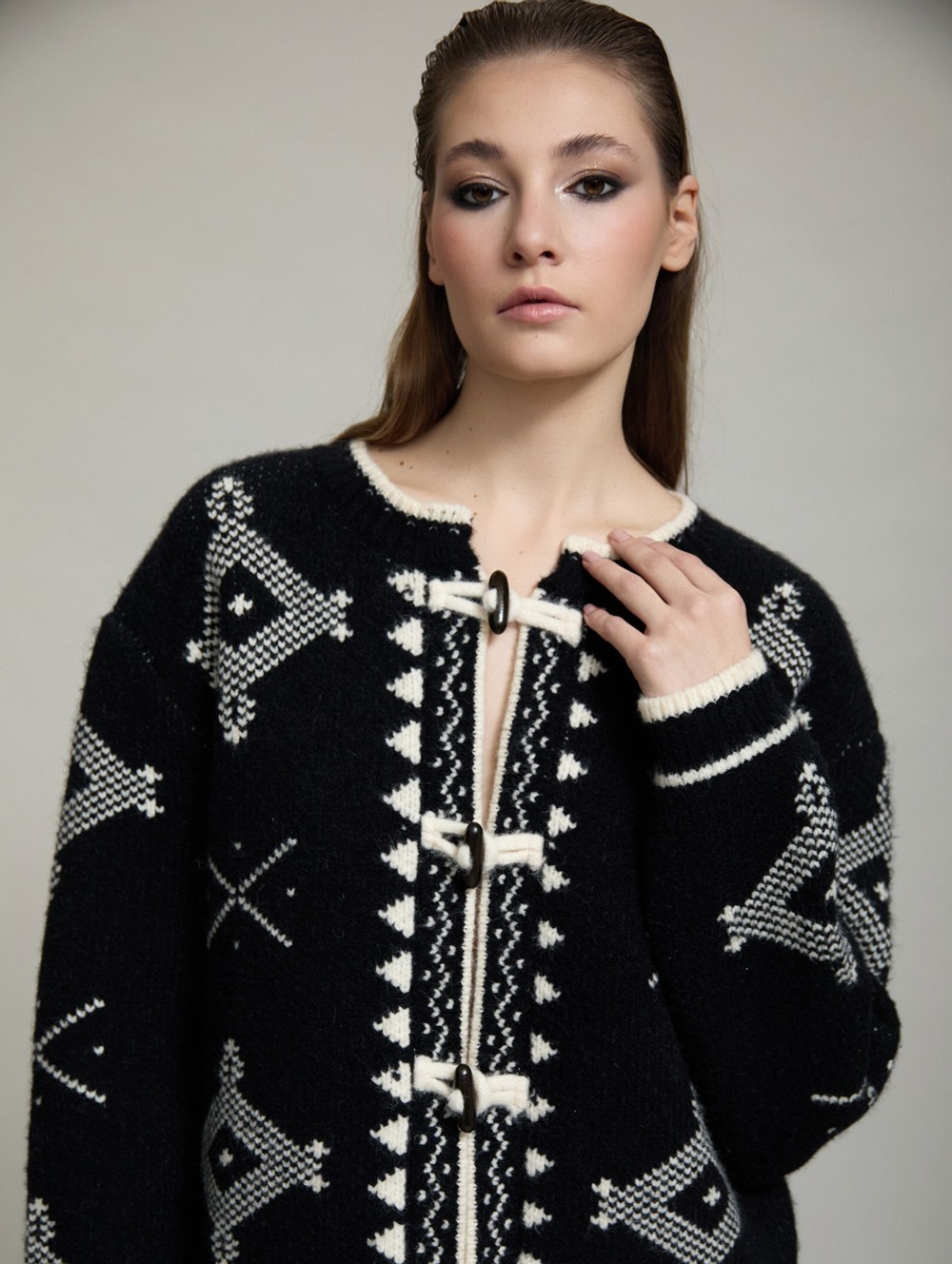 Nordic-inspired cardigan