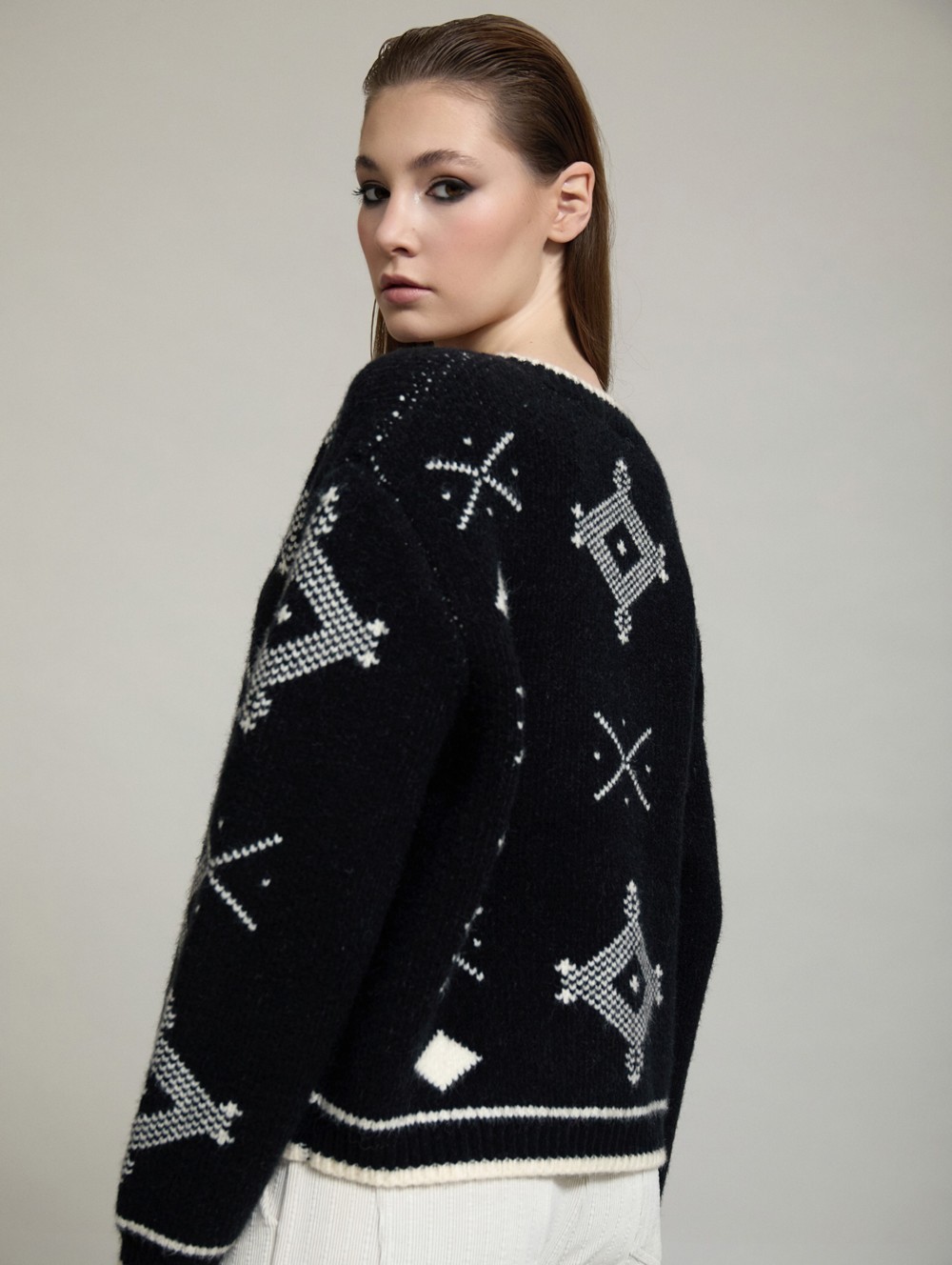 Nordic-inspired cardigan
