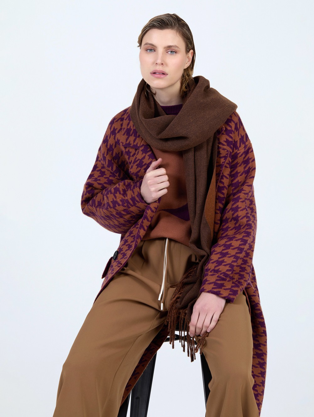 Écharpe double face 3