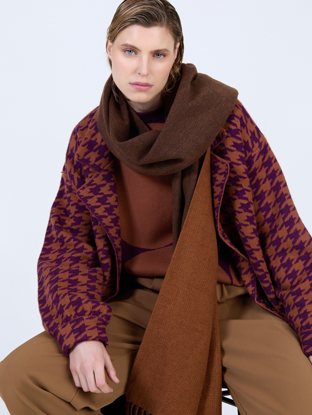 Écharpe double face 2