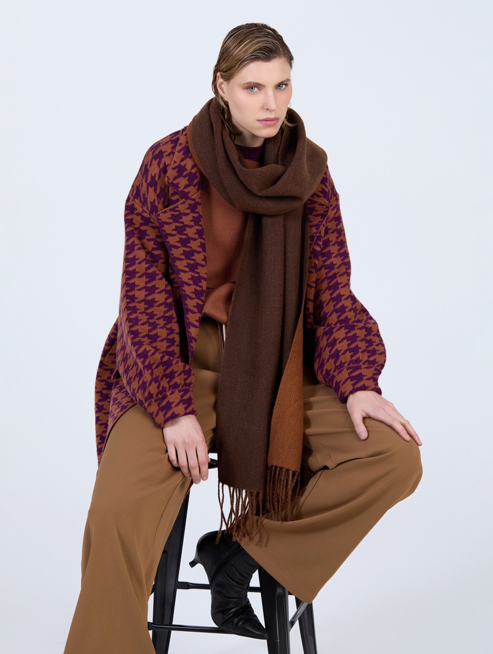 Écharpe double face 5