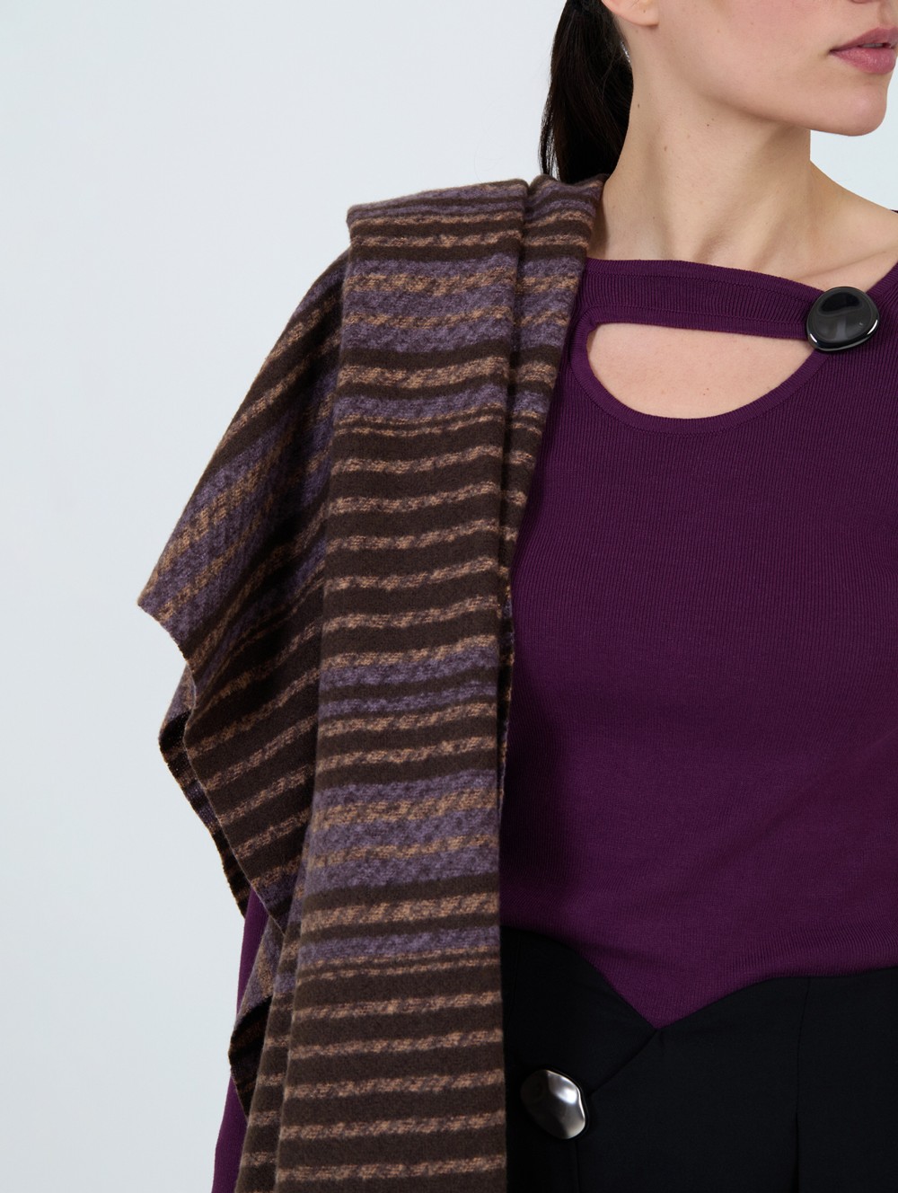 Bufanda estampado rayas 3