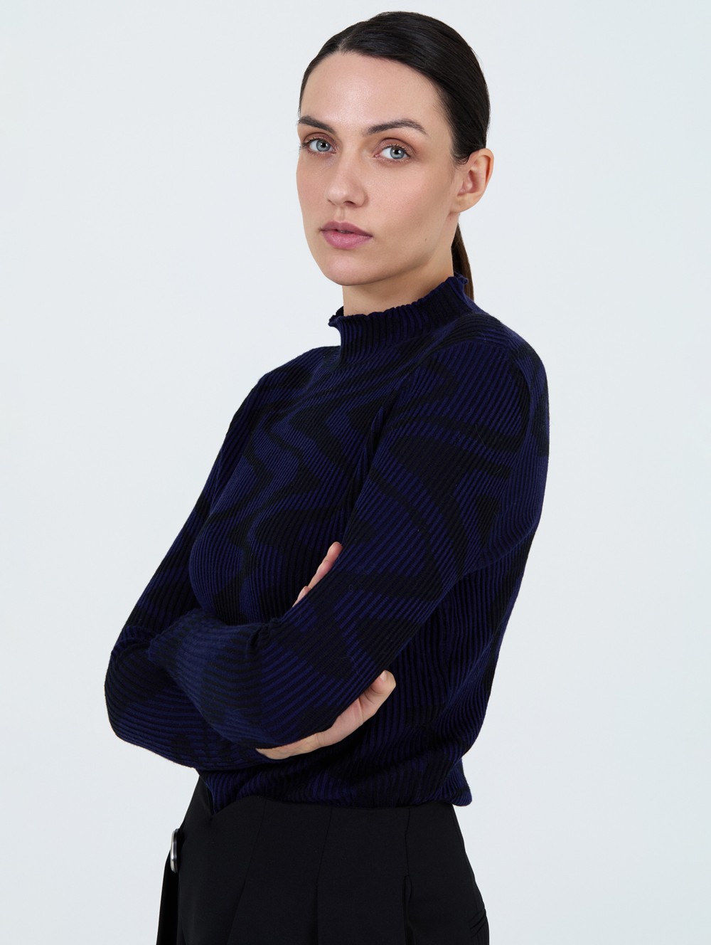 Pull à vagues vanisées 2