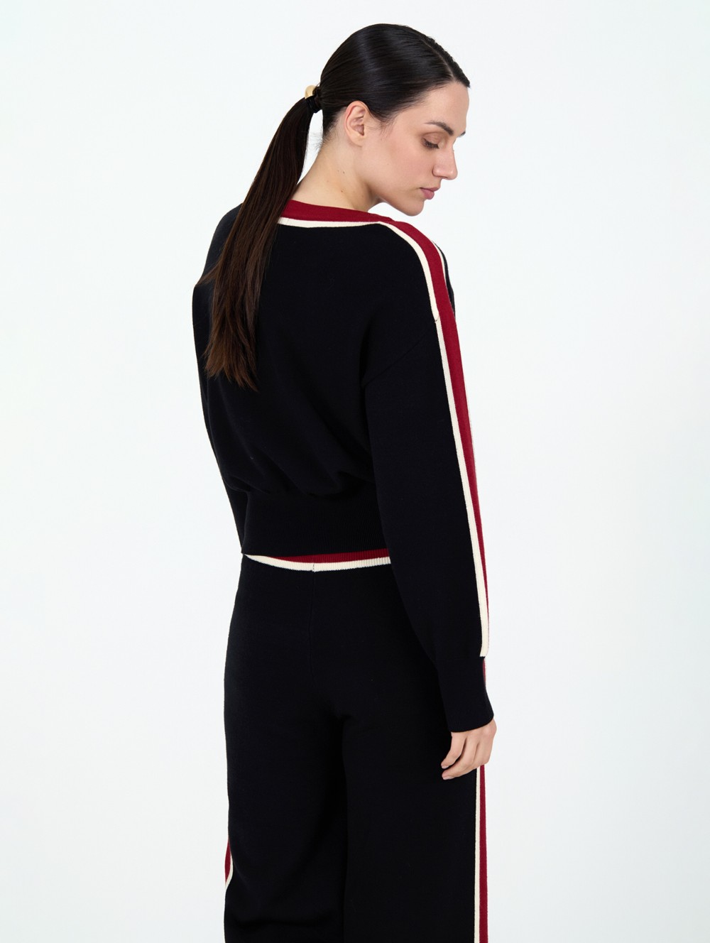 Jersey intarsia rayas 2