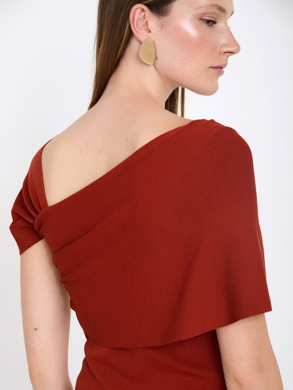 Asymmetric Knit Top 1