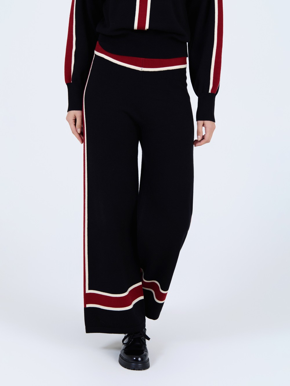 Pantalón punto rayas 2