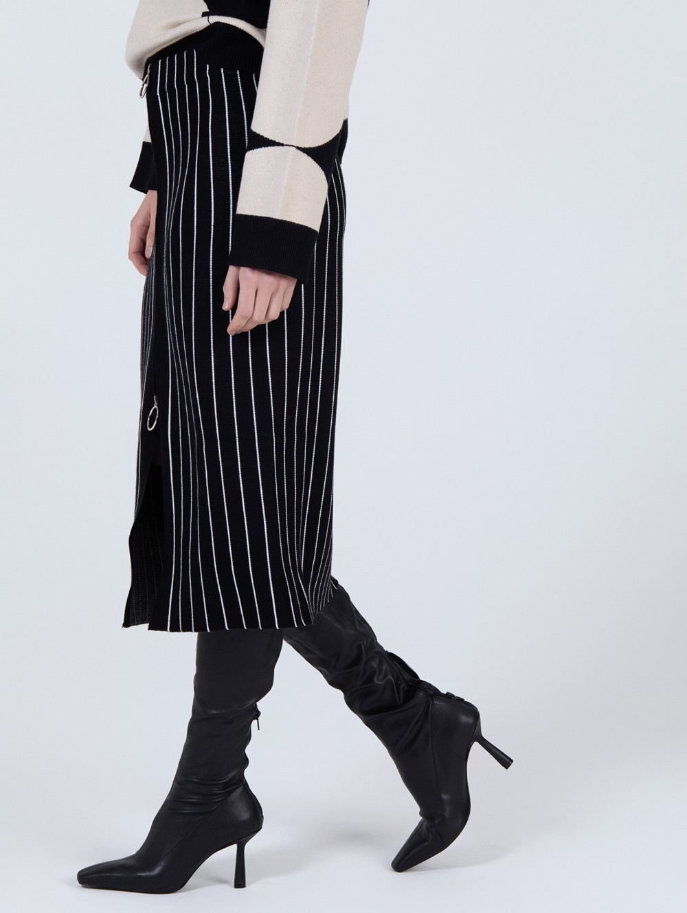 Falda punto cremallera 4