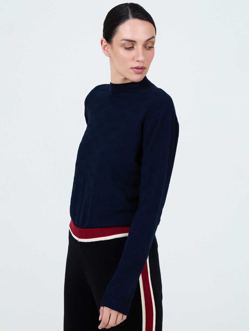 Jersey liso relieve 6