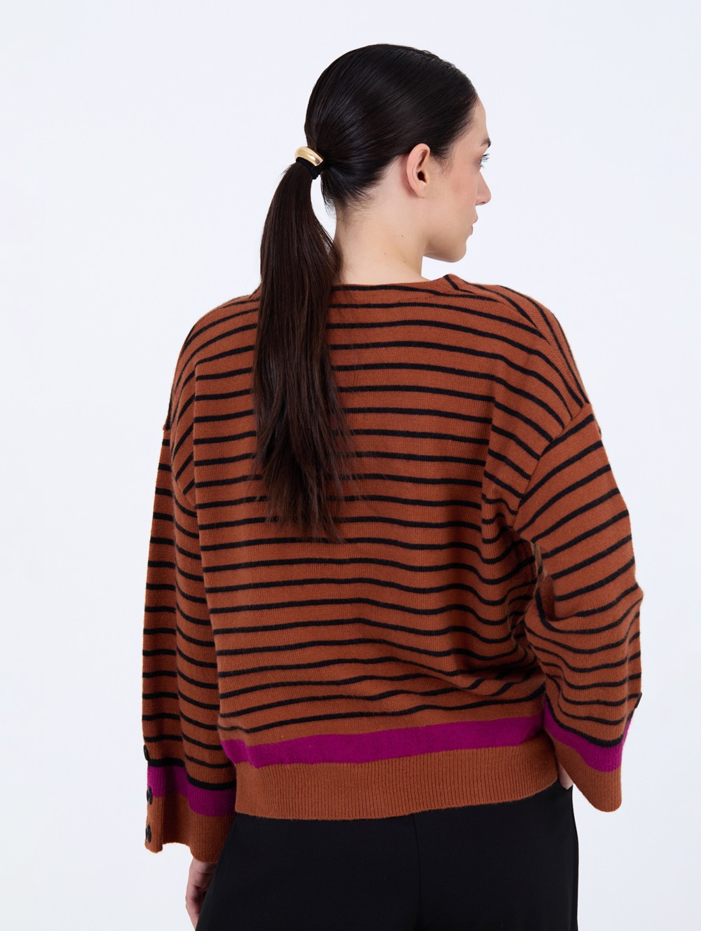 Jersey listado contraste 5