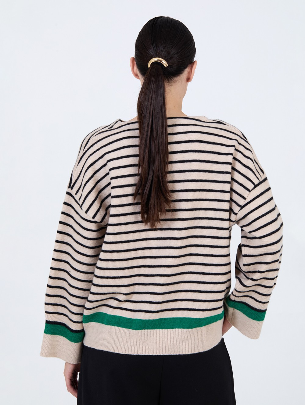 Jersey listado contraste 3