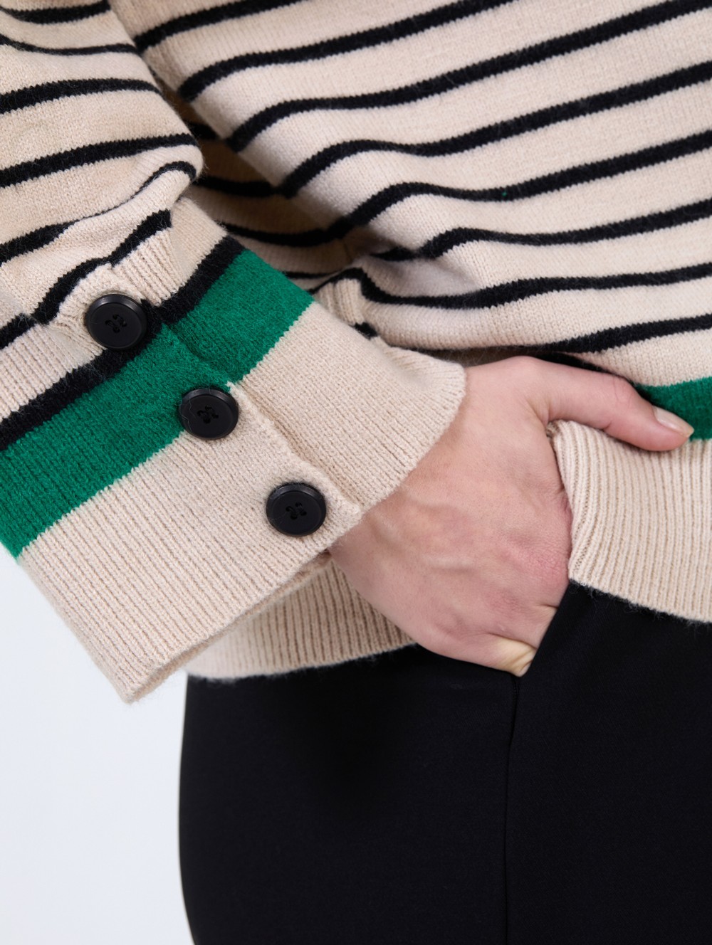 Jersey listado contraste 5