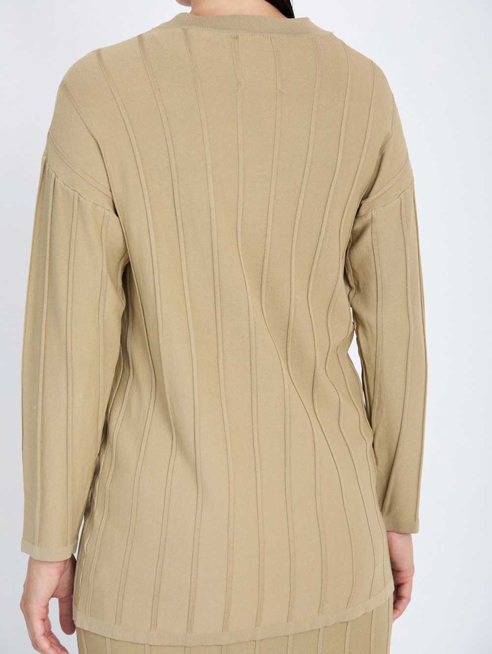 Ribbed knit jacket 2