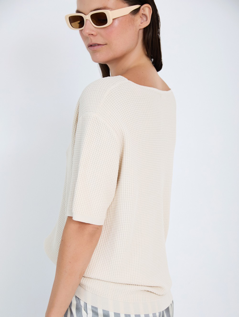 Textured knit top 2