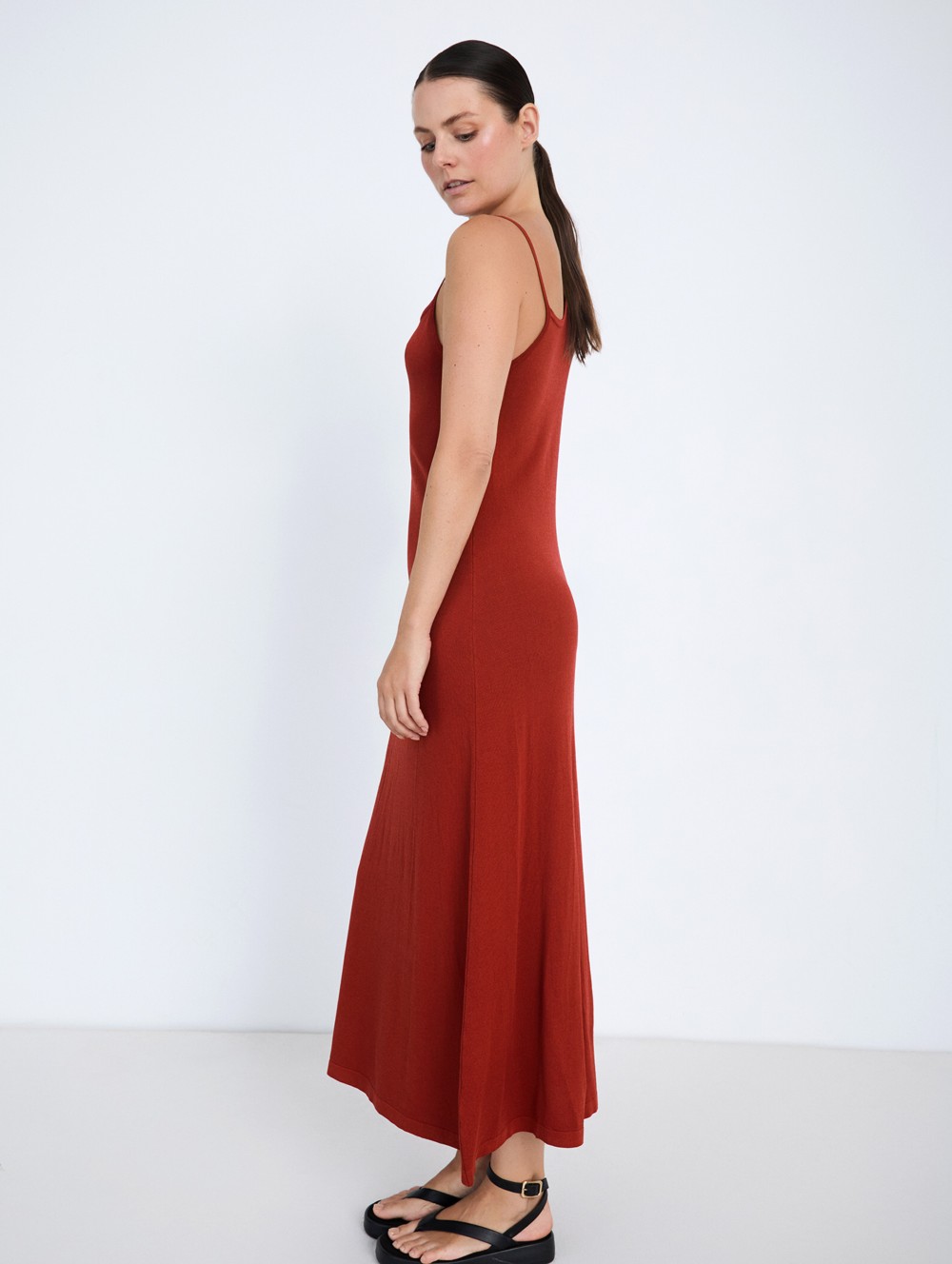 Asymmetric knit dress 2