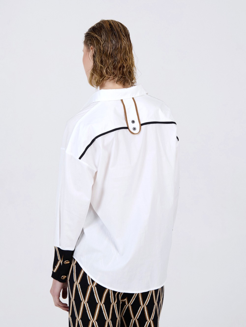 Jacquard popelin shirt 7