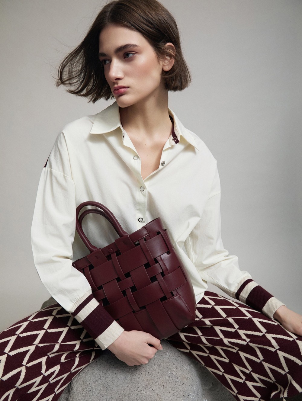 Shirt contrast cuffs