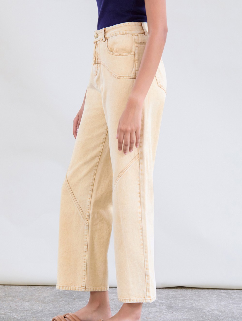 Pantalón denim lavado 2