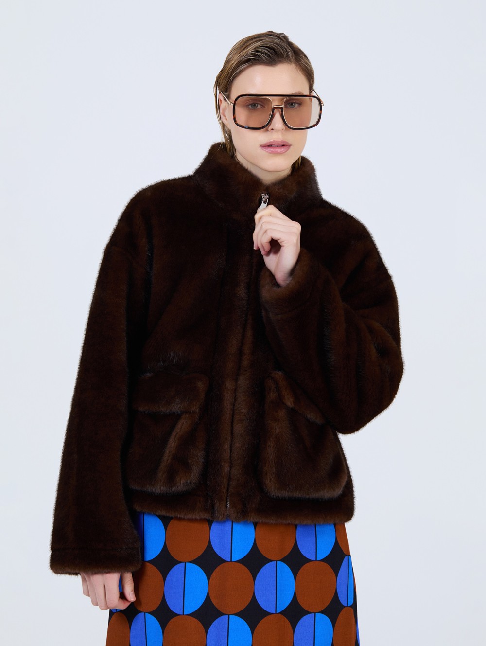 Abrigo pelo sintético 4