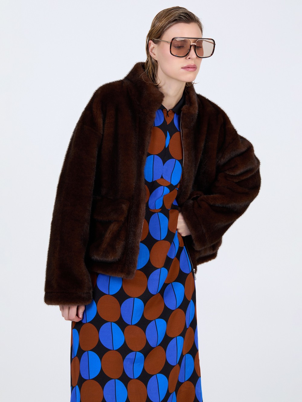 Abrigo pelo sintético 1