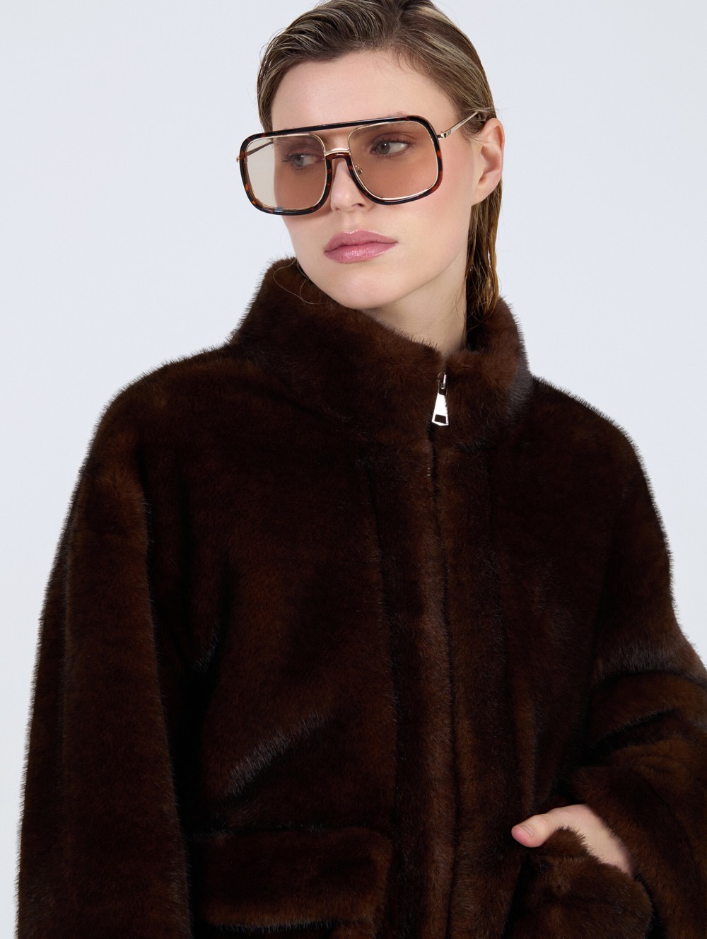 Abrigo pelo sintético 7